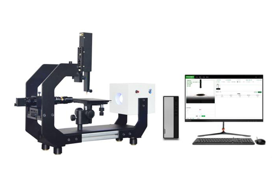 接觸角測(cè)量?jī)x可用于1mm以?xún)?nèi)微小空間的接觸角測(cè)試