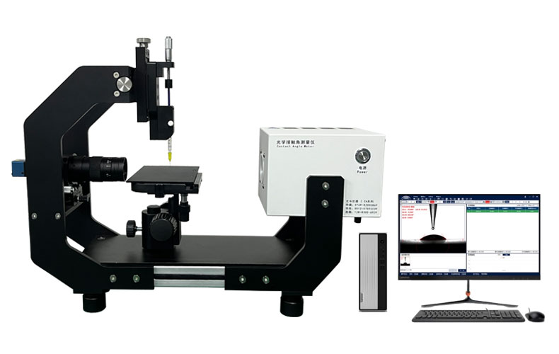 北斗儀器水滴角測量儀：薄膜材料的接觸角測量